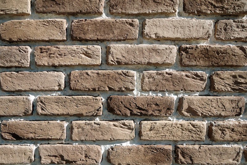 Декоративный облицовочный кирпич Песчаник «под кирпич», EcoStone